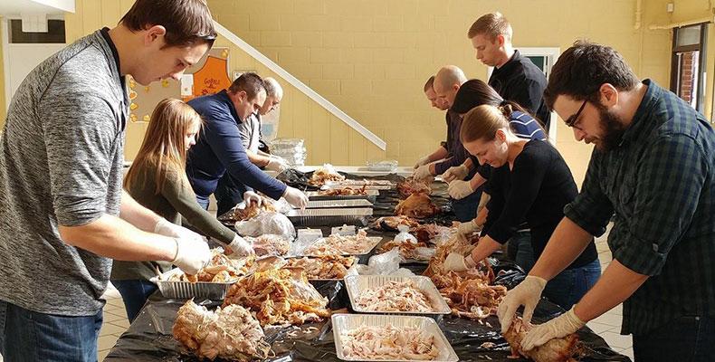 WCS 2019 Turkey Carving at The Salvation Army