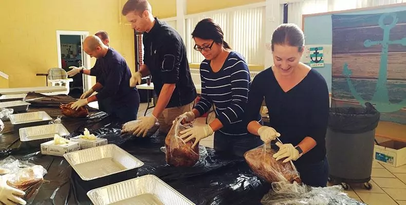 WCS 2019 Turkey Carving at The Salvation Army