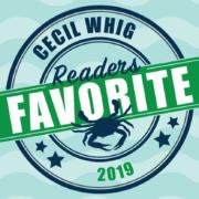 Cecil Whig 2019 Readers Favorite