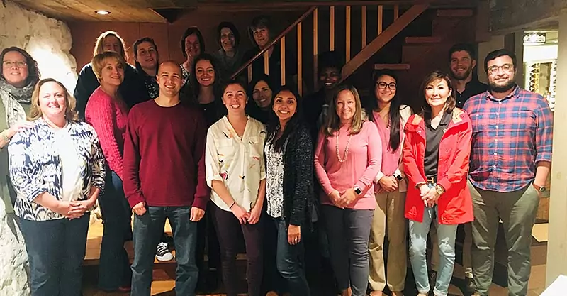 wcs employees at boordy vineyard