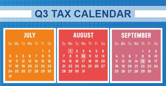 2022 Q3 tax calendar: Key deadlines for businesses and other employers | cpa in harford county md | Weyrich, Cronin & Sorra