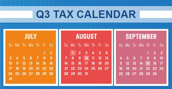 2022 Q3 tax calendar: Key deadlines for businesses and other employers | cpa in harford county md | Weyrich, Cronin & Sorra