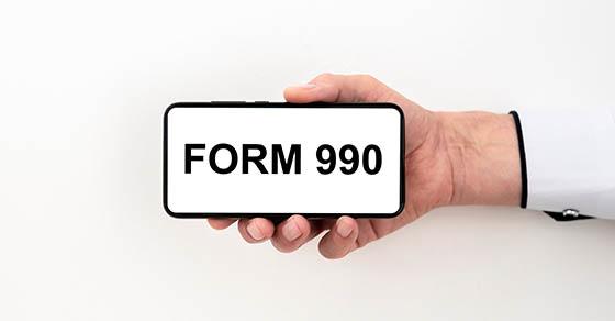 Thinking ahead to your next Form 990 - Accountant in Baltimore MD - Weyrich, Cronin & Sorra