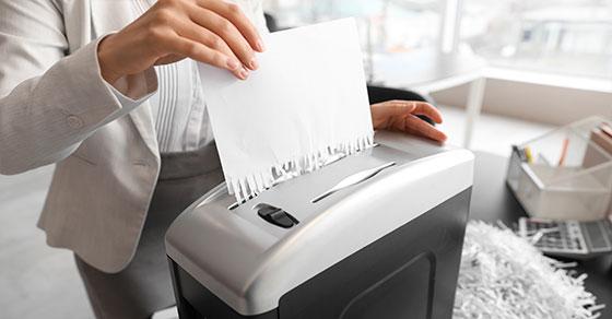 What tax documents can you safely shred? And which ones should you keep? | CPA in Alexandria VA | Weyrich, Cronin & Sorra