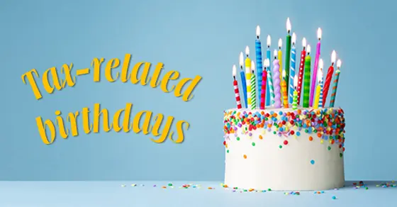Milestone moments: How age affects certain tax provisions | CPA in Bel Air MD | Weyrich, Cronin & Sorra